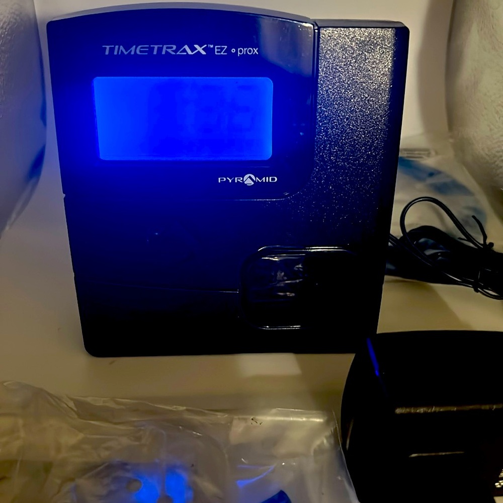 Pyramid Time Systems, PPDLAUBKN, TimeTrax Automated Proximity Time and Attendanc